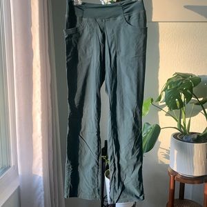 Mountain Hardwear Dynama S Dark Blue Green Pull On Pants XS Petite